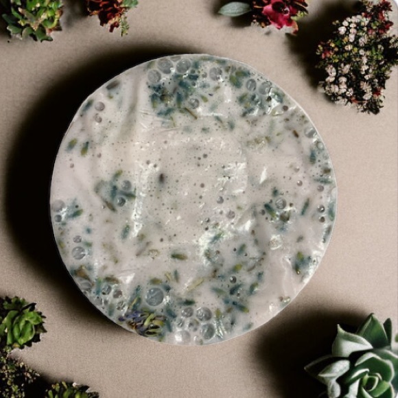 HAND CRAFTED Shea Butter Loofah Soap - Orange Creamsicle (Orange Round) - Picture 3 of 4